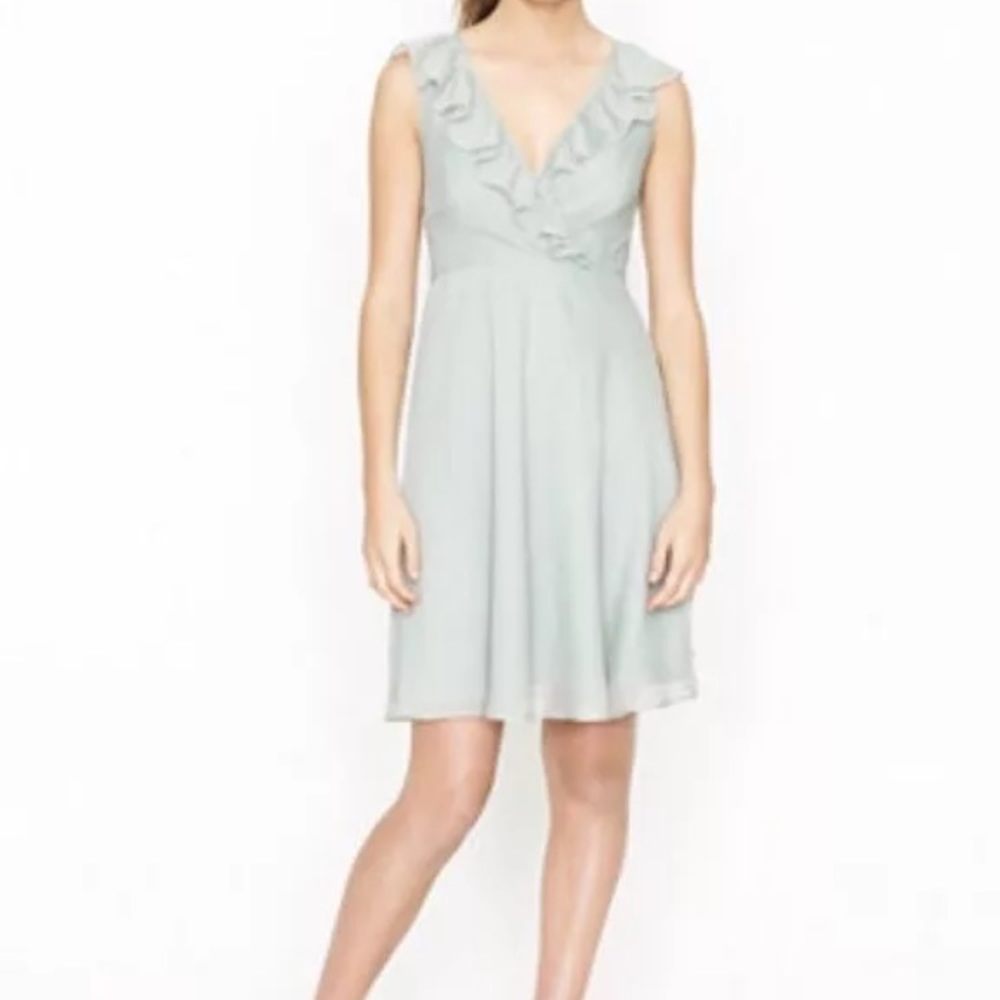 $250 J Crew Silk macie chiffon dress sheath sz 10